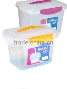 Plastic Suitcase,Plastic Rectangle Suitcase,plastic Storage Box thumbnail-2