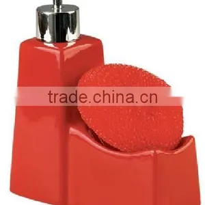 Plastic Pump Ceramic Soap Dispenser thumbnail-1