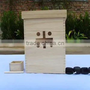 The Original Wood Color and Practical Rice Storage Box thumbnail-4