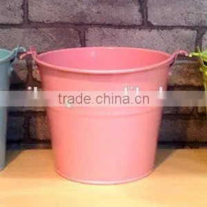 2L Colorful Metal Tin Buckets thumbnail-1