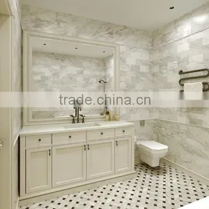 Low Price Room Decoration Natural Stone Venato White Marble Tile thumbnail-1