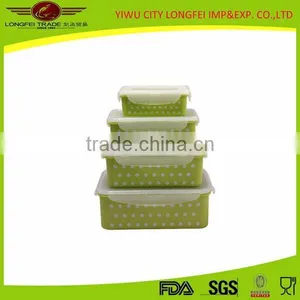 Useful 3pcs Plastic Airtight Food Preserving Container thumbnail-2