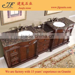High Polished Europe Style Vanity Top Granite Countertop Edges Showimage for Wholesales thumbnail-5