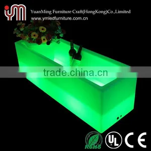 Plastic Light Up Pots/ Lighting FflowerPpot/Led Flower Pots thumbnail-1