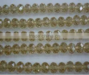Rondelle Faceted Jewelry Crystal Beads thumbnail-1