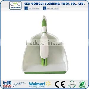 Eco-friendly Plastic Reasonable Price Dustpan With Brush thumbnail-1
