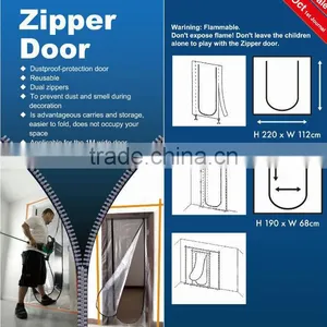 Best Selling Plastic Zipper Door, Plastic Door, Dust Protection Door, Plastic Door Protector. thumbnail-1