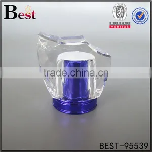 New Design Decorative Blue Surlyn Perfume Cap Lid thumbnail-1