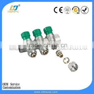 Brass Cross 3 Way Valve Manifold,exhaust Manifold thumbnail-1
