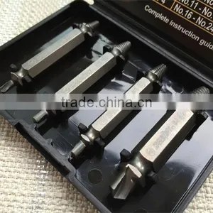 Double Ended Best Broken Screw Extractor Wood Bolts Hard Head Remover Tool thumbnail-5