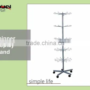 Durable Heavy Duty Shop Hanging Display Fixture Metal Circular Display Rail thumbnail-4