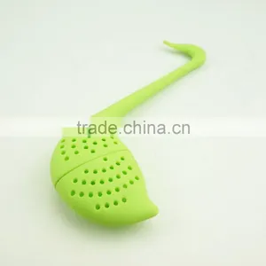 16050 Hot Selling Goose Shape Silicone Tea Strainer thumbnail-1
