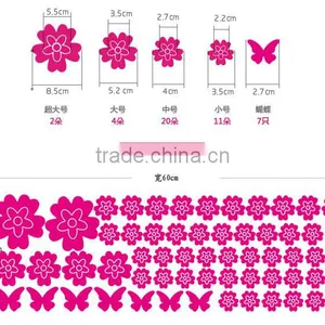 Collocation Photo Wall PVC Can Remove Fiowers Wall Stickers,DIY Ornamental For Home Decor Walls With Photo Frames thumbnail-4