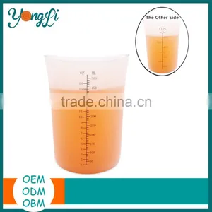 Wholesales Silicone Transparent Measuring Cups for Baking thumbnail-3