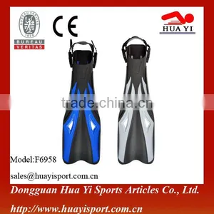 Factory Long Fins Best Sale Silicone Scuba Diving Fins With Different Size thumbnail-2