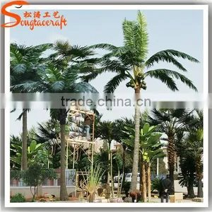 Hot Sale Outdoor Landscaping Artificial Fake Coconut Tree Decoration Palm Tree Dubai thumbnail-2