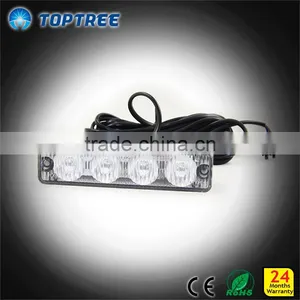 10-80V Amber LED Strobe Light Bars 16w 4pcs Combine Warning Light Bars thumbnail-2