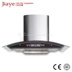 Jiaye Group 900mm Curved Range Hood , European Range Hood JY-HB9001 Push Putton With Display Range Hood thumbnail-1