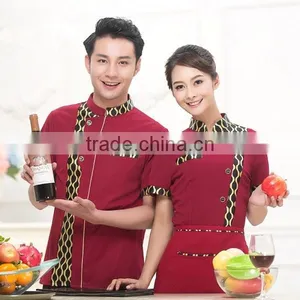 2015 New Design High Quality Hotel Reception Uniform / Hotel Staff Uniform thumbnail-3
