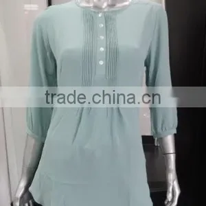 Ladies Georgette Designer Tops thumbnail-2