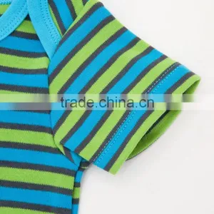 High Quality Newborn Clothes Stripe Sleeveless Cotton Baby Rompers Summer thumbnail-5