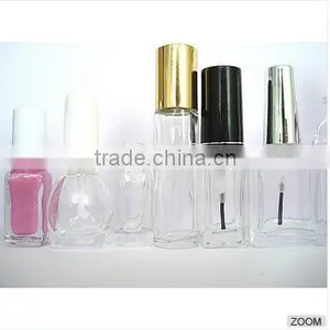 Clear Glass 5 ml Nail Polish Bottle,High Quality Nail Polish Bottle With Cap and Brush thumbnail-4