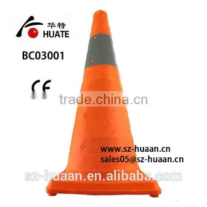 PVC Traffic Cones High Visibility Traffic Cone/ Safety Folding Traffic Cones thumbnail-3