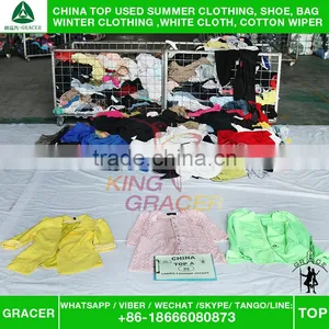 High End Shanghai Summer Ladies Jacket Used Clothing In Bales Miami Style thumbnail-1