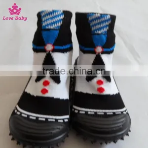 Marvel Character Baby Booties Sock Fancy Infant Sock Shoes Rubber Bottom Baby Socks Custom Design Rubber Sole Shoes thumbnail-4