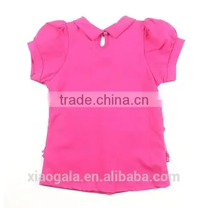 2016 New Design Kids Girl T-shirt Made in China thumbnail-3