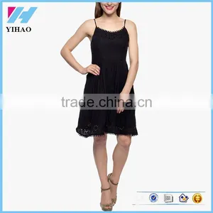 Latest Summer Casual Wear Fashion Apparel Sexy Lace Dress For Women thumbnail-1