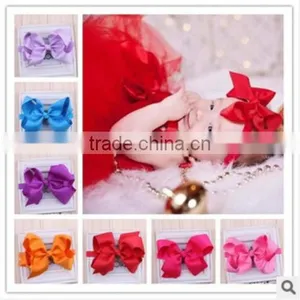 2014 Newest Styles Cute Kids Bowknot Elastic Hair Accessories Baby Girl Headband Beautiful Baby Girl Headband Fast Delivery thumbnail-1