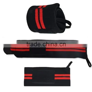 Wrist Thumb Wrap Support Brace Black & Red thumbnail-3