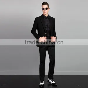 Office Uniform Designs Men Stylish Slim Fit Korean Suit thumbnail-3