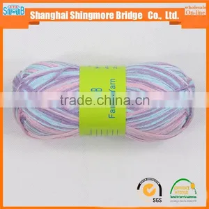 Knitting Yarns China Factory Direct Wholesale Oeko Tex Certified 100% Acrylic Knitting Tape Yarn With High Quality but Low Price thumbnail-4