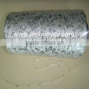 100% Polyester Thread With PET Spangle Sequin Roll for Garments thumbnail-2