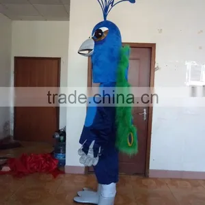 New Design Adult Peacock Mascot Costume thumbnail-2