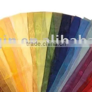 Wedding Organza Chair Bow Banquet Organza Chair Sash thumbnail-1