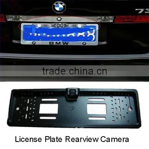 Car Rearview Parking Camera European License Plate Frame thumbnail-4