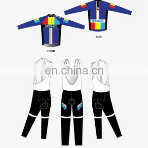 OEM Custom Sublimation Club Cycling Jersey Set High Performance Used Cycling Jersey thumbnail-4