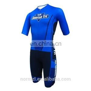 Wholesale High Quality Men's Short Sleeve Triathlon Wear thumbnail-1