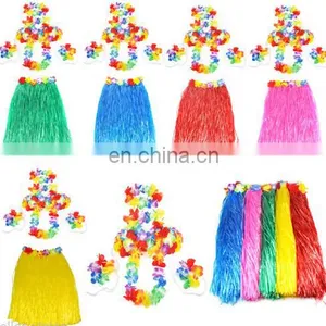 Sexy Hula Skirt Pretty Hawaiian Costumes for Party With Different Colors GT2033 thumbnail-1