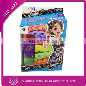 Little Girl Play DIY Shoelace Bracelet Set thumbnail-1