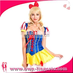 Women Cosplay Costume ,Skirt,Bowknot Headband Hot thumbnail-1