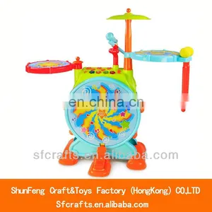 Good Selling Kids Musical Instrument Jazz Drum Set thumbnail-1