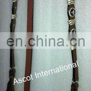 Western Leather Horse Breast Collar thumbnail-1