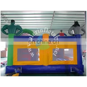 Wholesale Sports Equipment / Superman Kids Inflatable Castle Tent /inflatable Jumping Castle Combo thumbnail-2