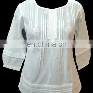 Ladies Blouse Ladies Top Fashion Blouse thumbnail-2