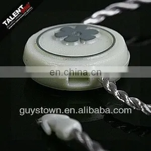 Custom Emboss Brand Name Logo Seal Lock Tag String for Hang Tag thumbnail-1