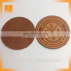 Jeans pu Patch Custom Embossing Logo Leather Labels for Bags/hat thumbnail-2